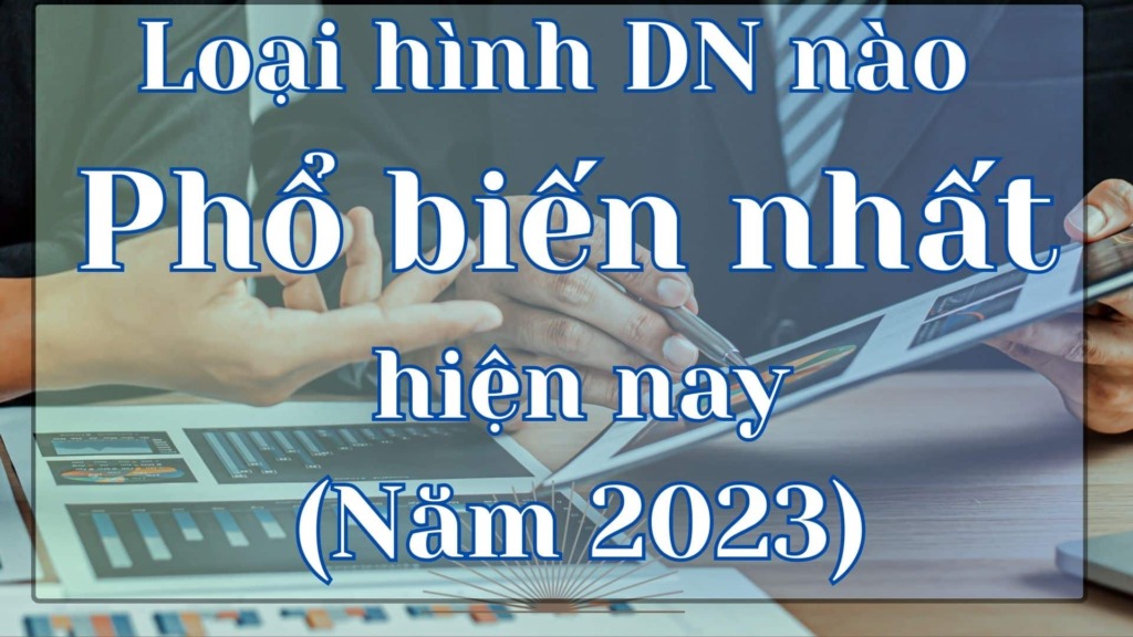 Loại hình doanh nghiệp nào phổ biến nhất hiện nay (Năm 2023)