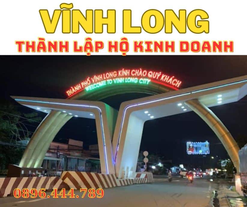 Thành lập hộ kinh doanh tại Vĩnh Long
