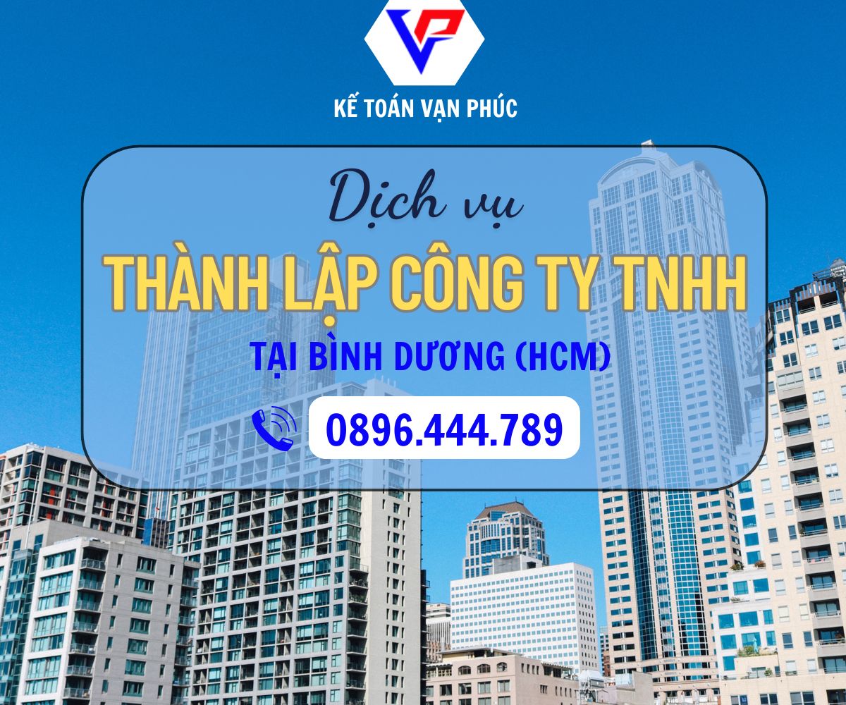 Dịch vụ thành lập công ty tại Bình Dương (HCM)