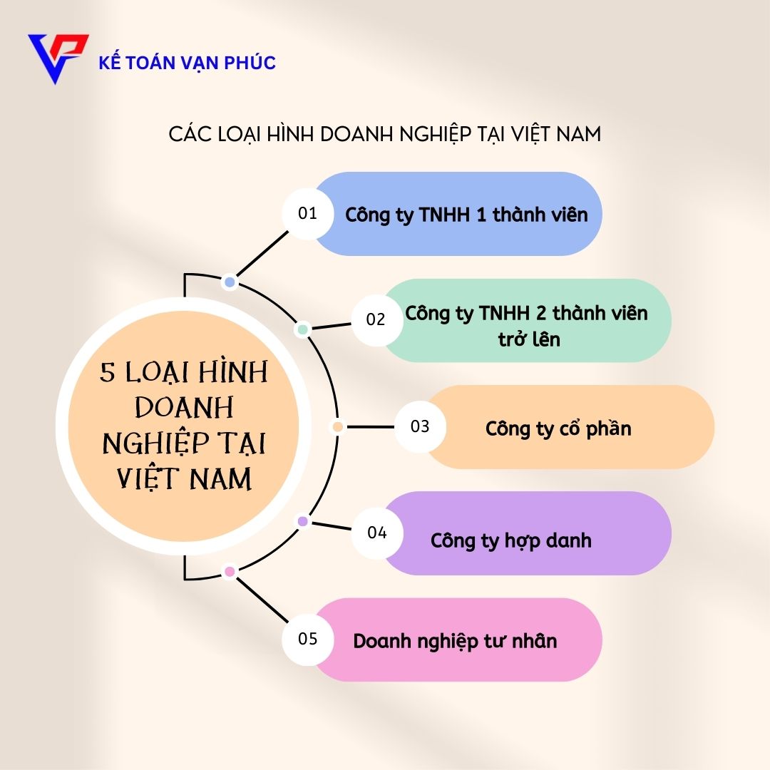 Các loại hình doanh nghiệp tại Việt Nam