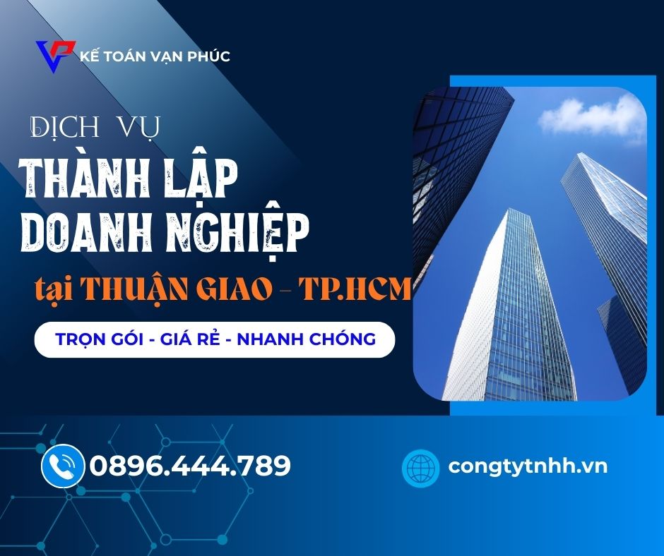 Dịch vụ thành lập doanh nghiệp tại Thuận Giao