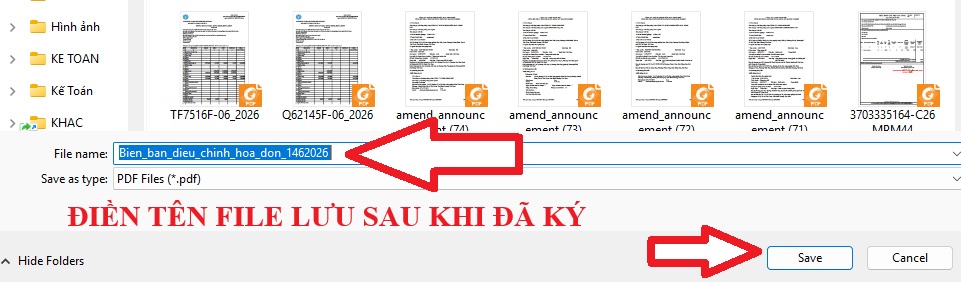 Cách ký số trên file pdf - Kế toán Vạn Phúc