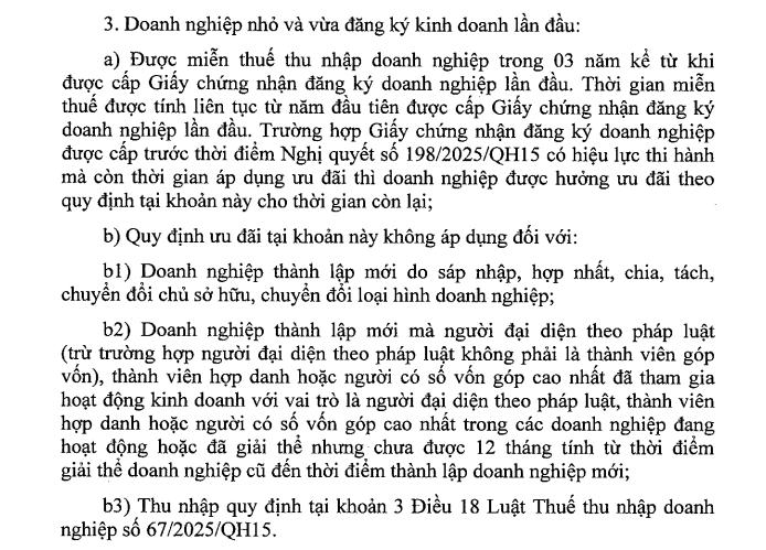 điều kiện được miễn thuế tndn 3 năm đầu - Kế toán Vạn Phúc