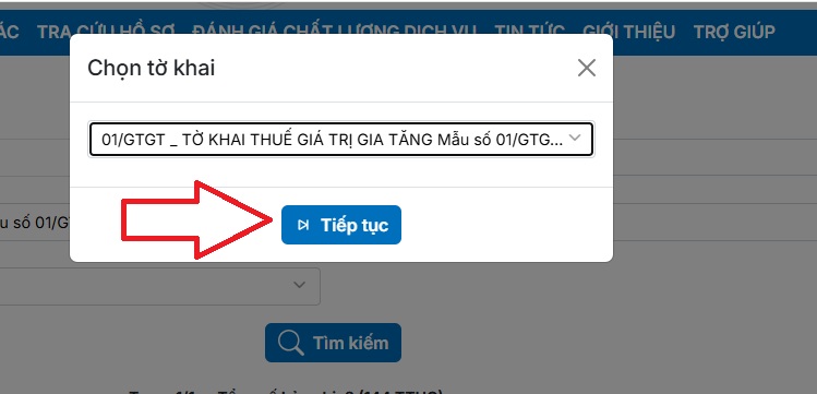 cách nộp tờ khai thuế gtgt trên dịch vụ công - Kế toán Vạn Phúc